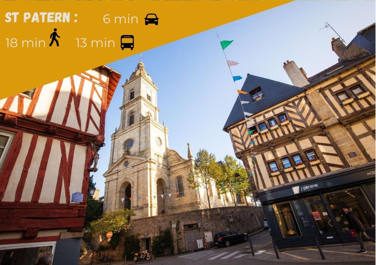 La Pause De Merimee - Jardin - Parking Vannes Exterior foto
